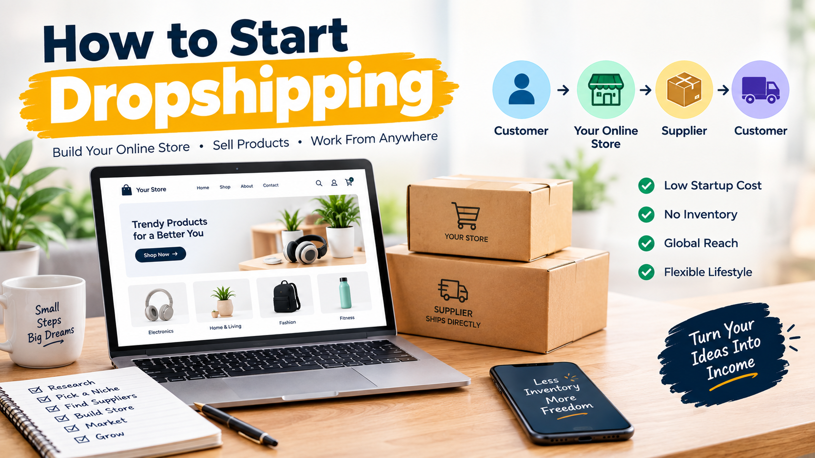 How to Start Dropshipping: A Beginner’s Guide